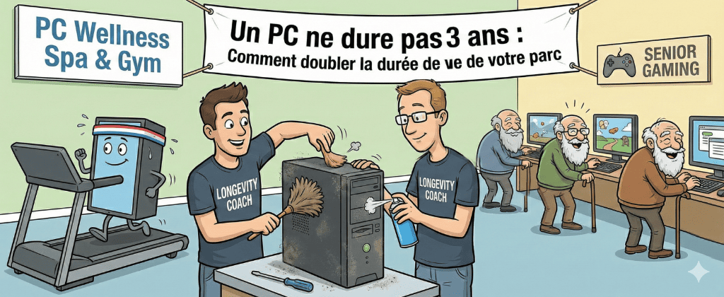 Durée de vie d’un PC : comment la doubler